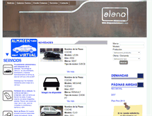 Tablet Screenshot of desguaceselena.com